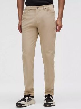 Lululemon ABC Classic-Fit 5 Pocket Pant 34L in khaki size 36